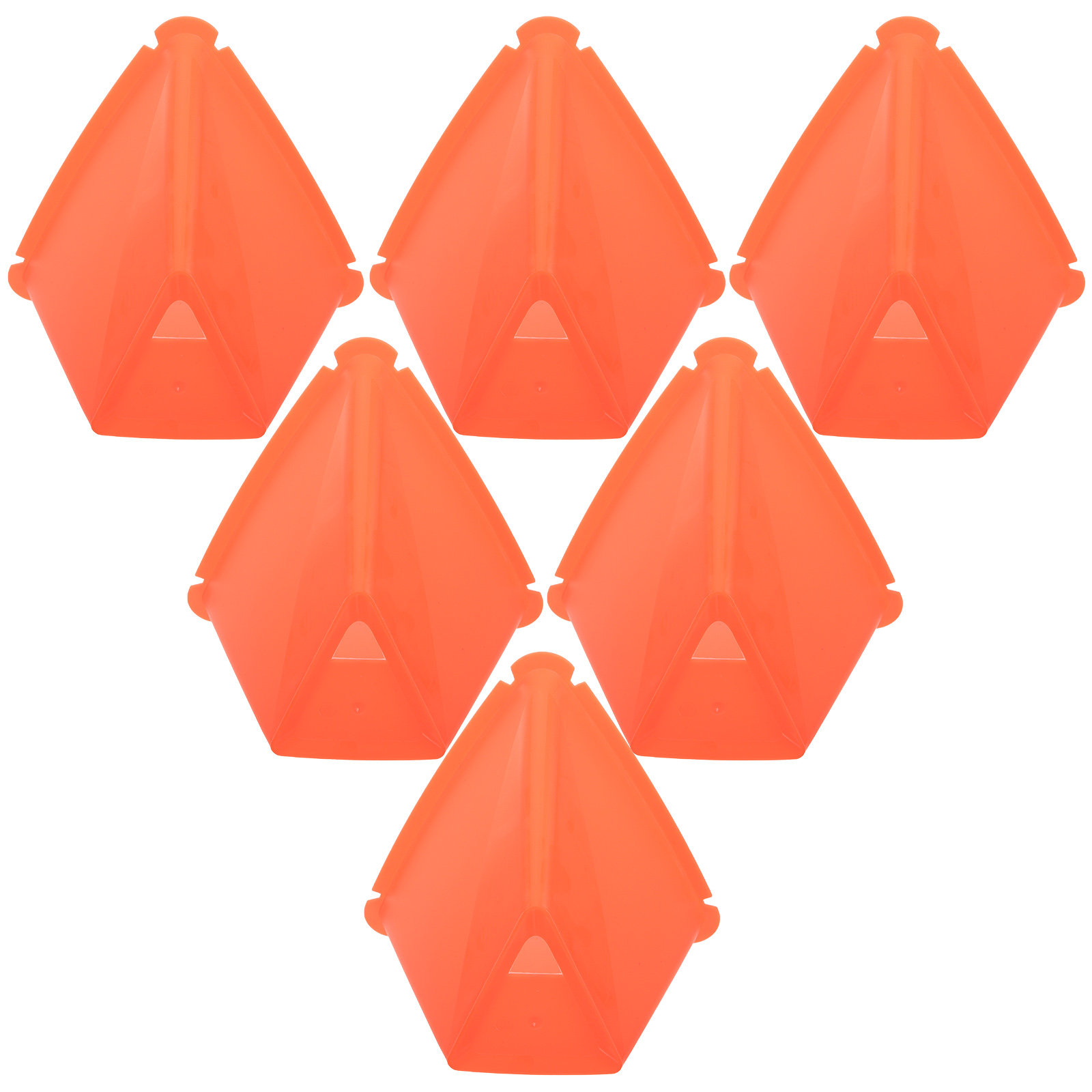 Football Training Cone - 6 Buah Kerucut Latihan Sepak Bola