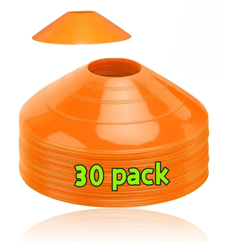 Football Training Cone - 30 Paket Pelatihan Sepak Bola, Kerucut