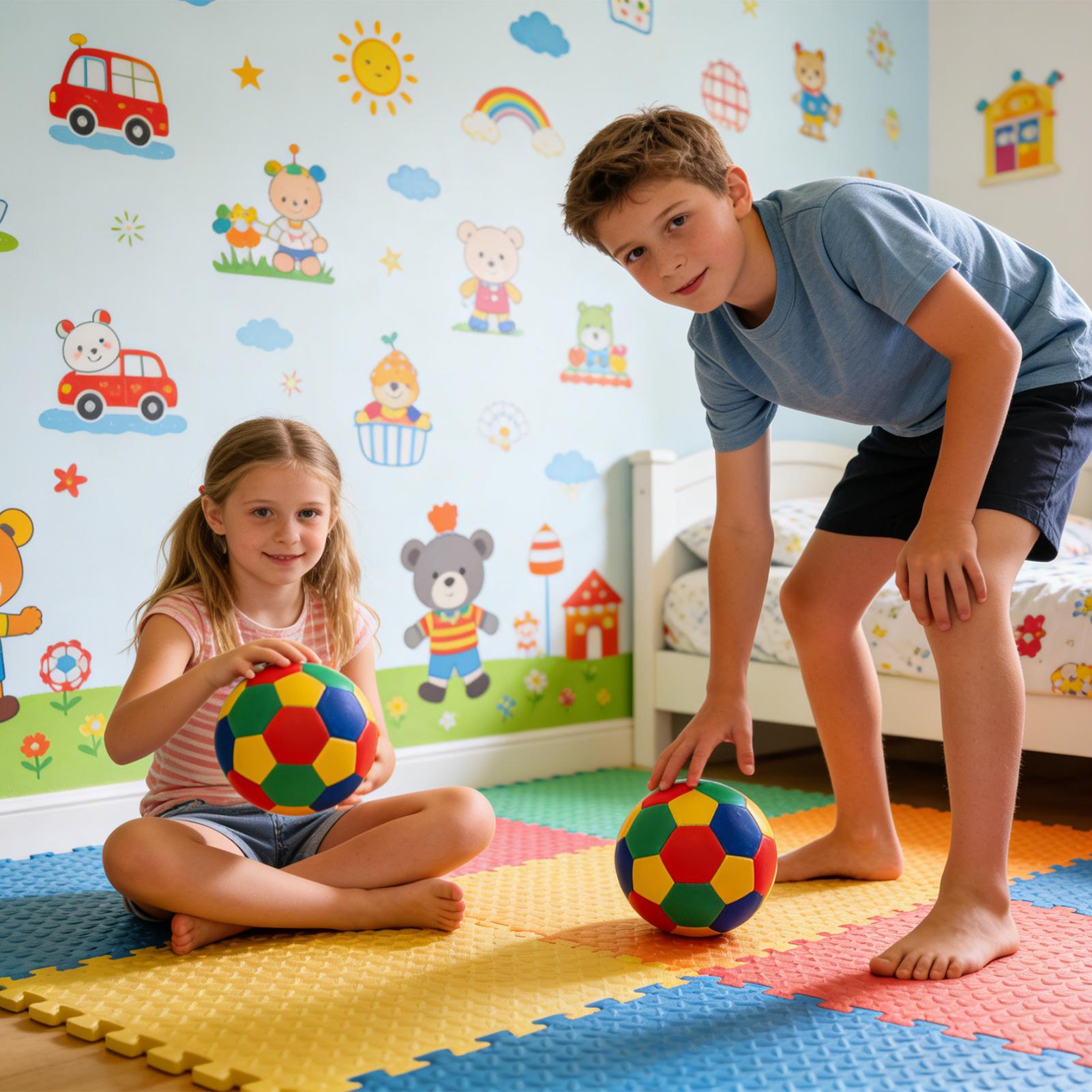 Sports Equipment In School - Bola Sepak Indoor 20cm, Peralatan Latihan