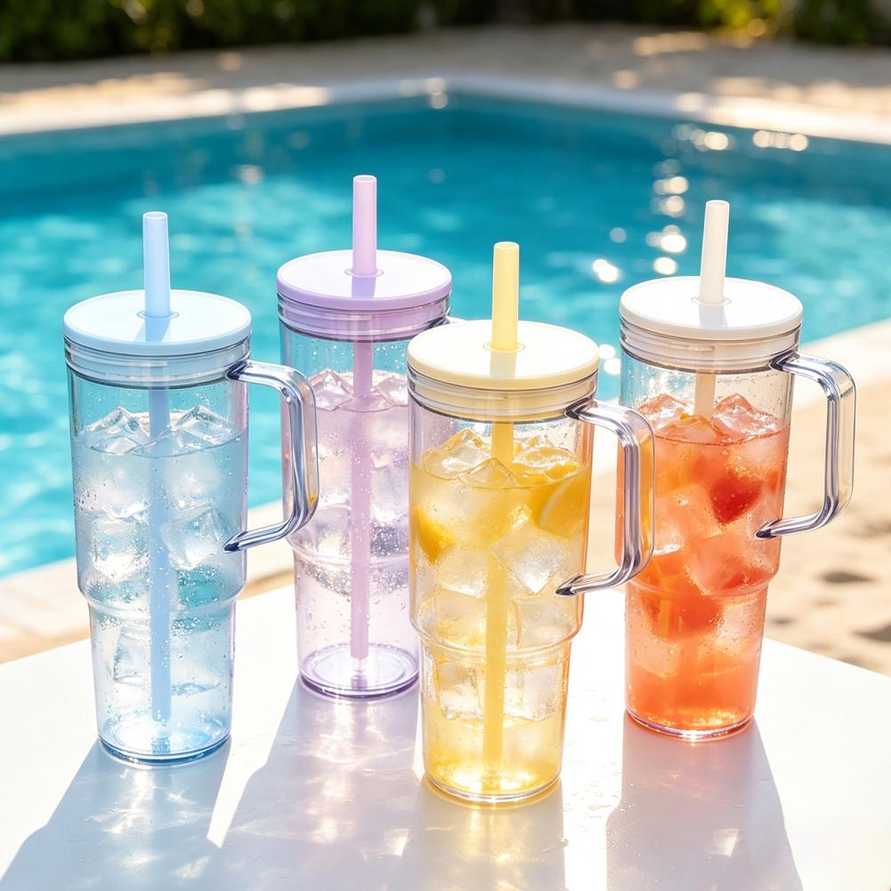 Sports Equipment In School - Botol Air Dengan Sedotan Dan Tutup,