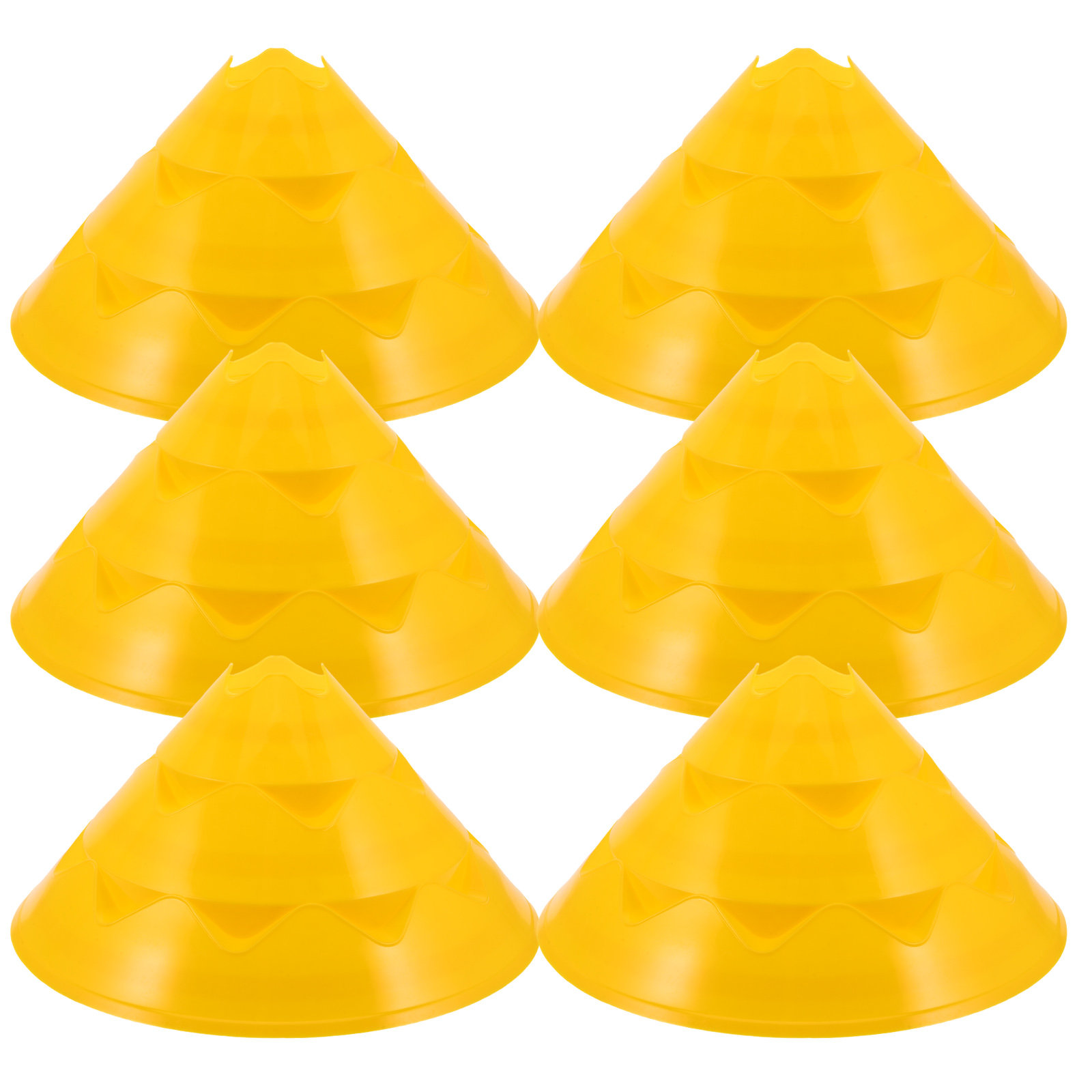 Football Training Cone - 6 Buah Kerucut Latihan Sepak Bola