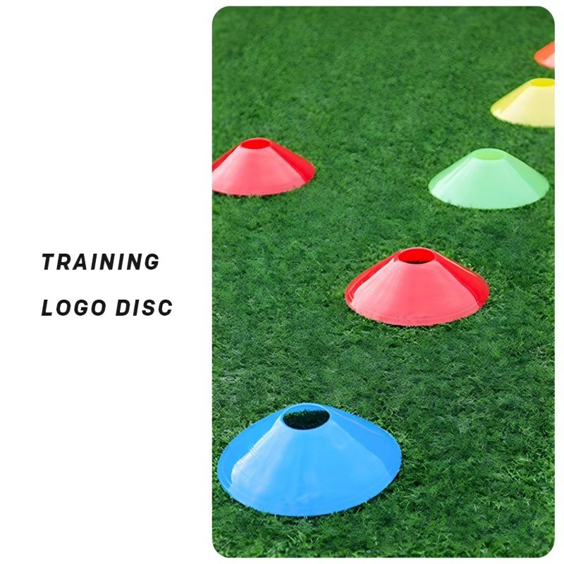 Football Training Cone - 10 Buah Pelat Kerucut Sepak Bola