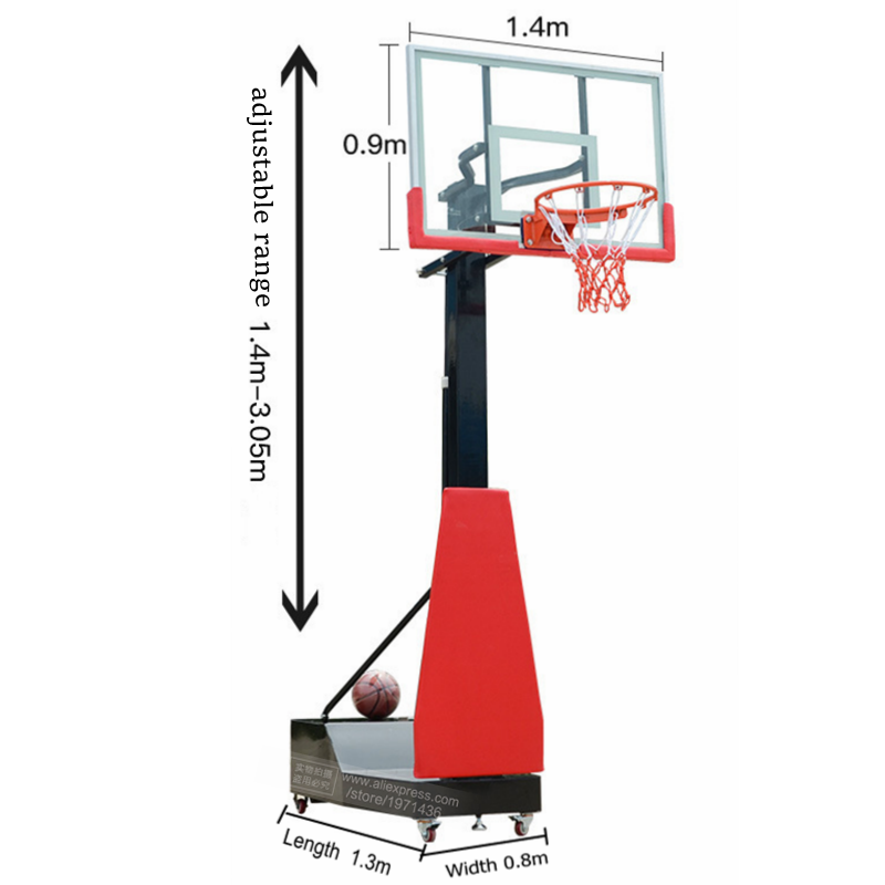 Rak Bola Basket Portabel yang  - Sports Equipment In School ulasan dan harga