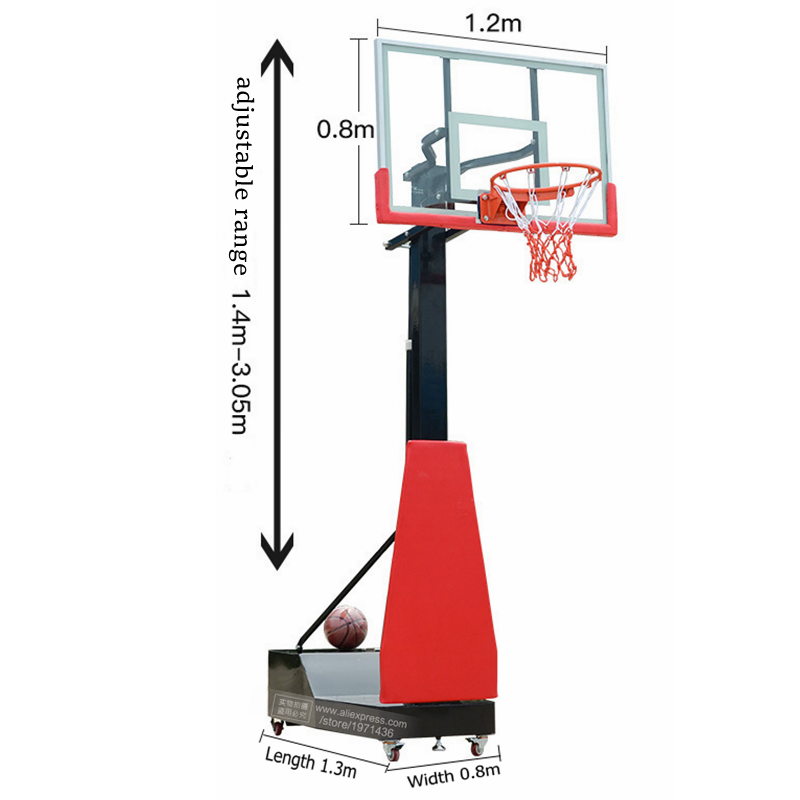 Rak Bola Basket Portabel yang  - Sports Equipment In School ulasan dan harga