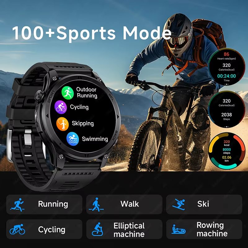 Jam tangan pintar GPS terbaru  - Sports Equipment In Spanish ulasan dan harga