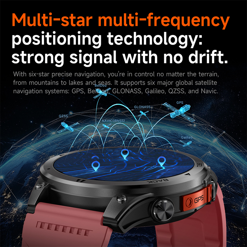Jam tangan pintar GPS terbaru  - Sports Equipment In Spanish ulasan dan harga