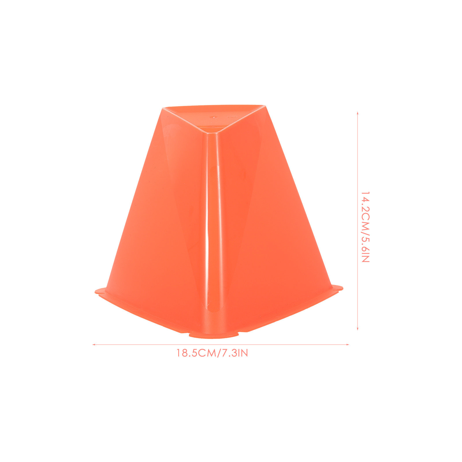 6 Buah Kerucut Latihan Sepak B - Football Training Cone ulasan dan harga