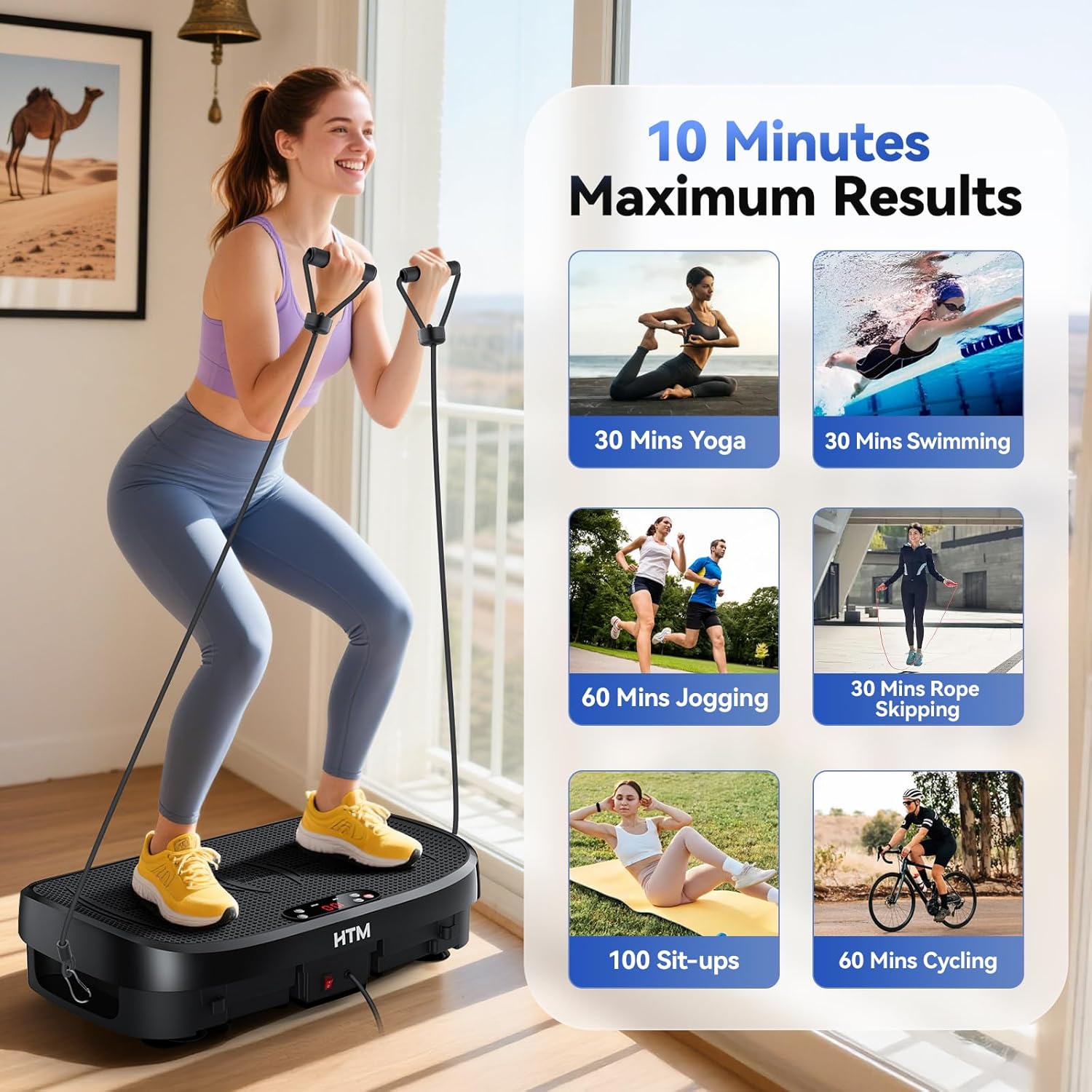Papan Getar Pembakar Lemak Pla - Sports Equipment Images ulasan dan harga
