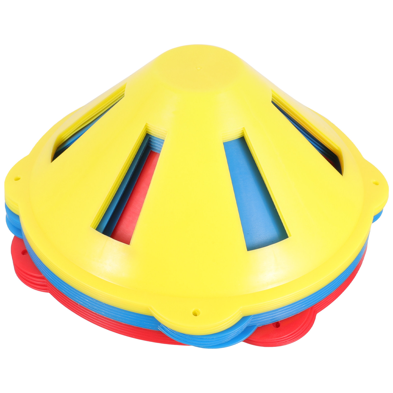 15 Buah Kerucut Latihan Tahan  - Football Training Cone ulasan dan harga
