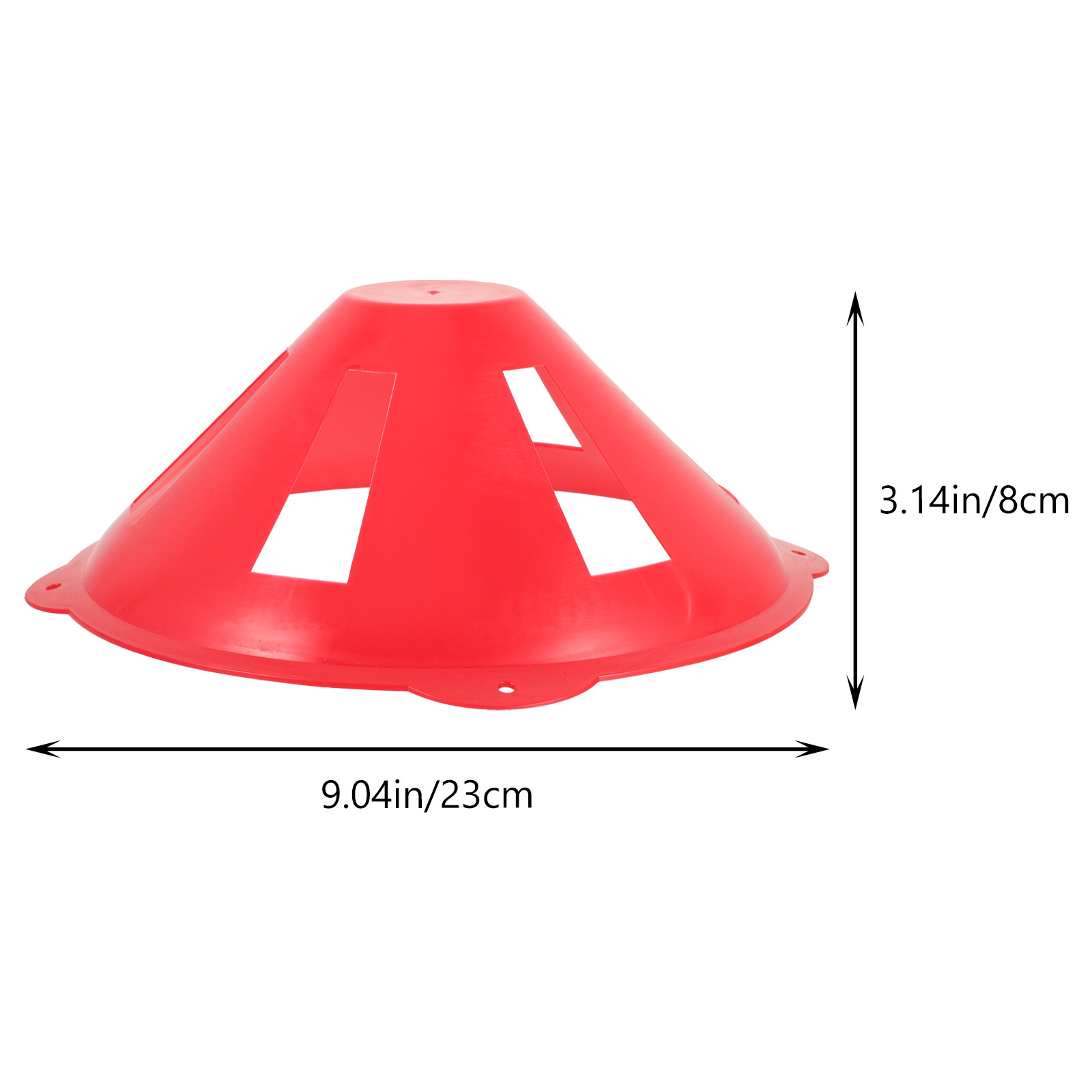 15 Buah Kerucut Latihan Tahan  - Football Training Cone ulasan dan harga