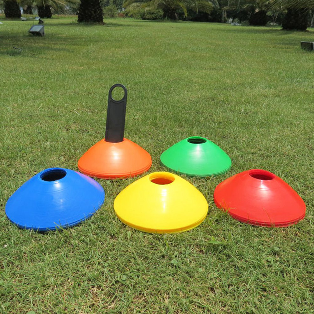 24 Buah Penanda Kerucut Cakram - Football Training Cone ulasan dan harga