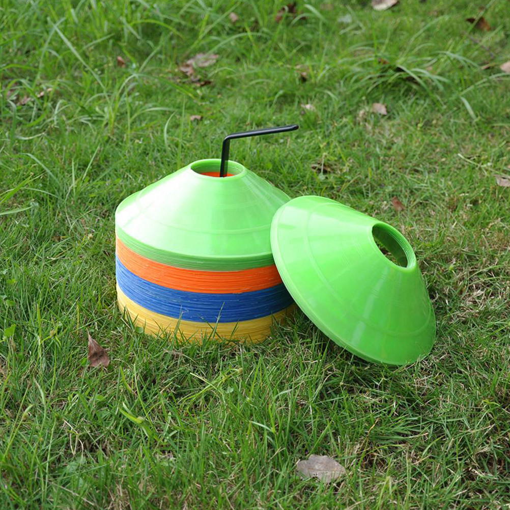 24 Buah Penanda Kerucut Cakram - Football Training Cone ulasan dan harga