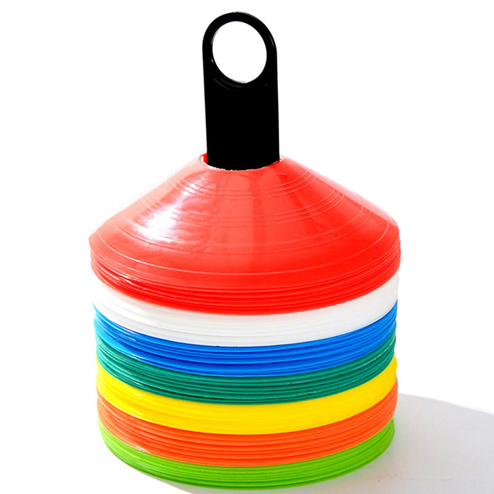 24 Buah Penanda Kerucut Cakram - Football Training Cone ulasan dan harga