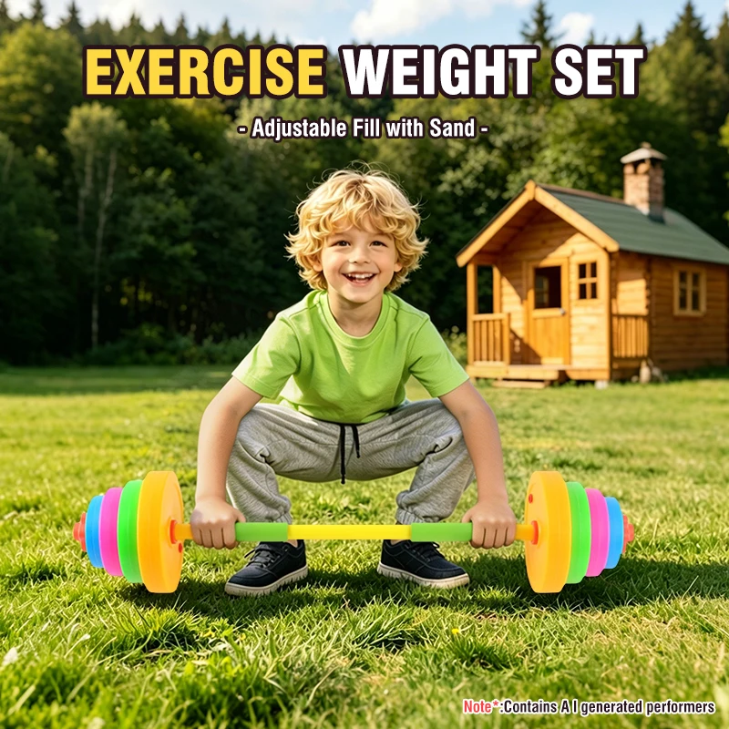 Set Barbel Dumbbell Anak yang  - Sports Equipment Images ulasan dan harga