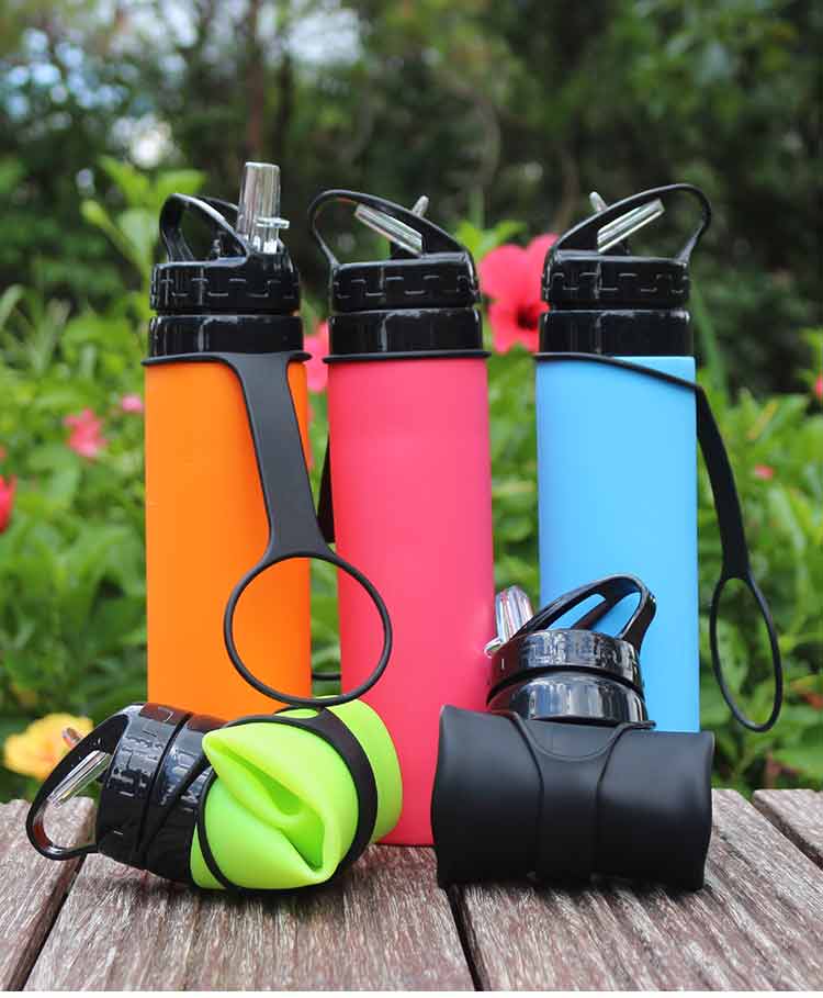 600ml olahraga lipat silikon b - Sports Equipment In School ulasan dan harga